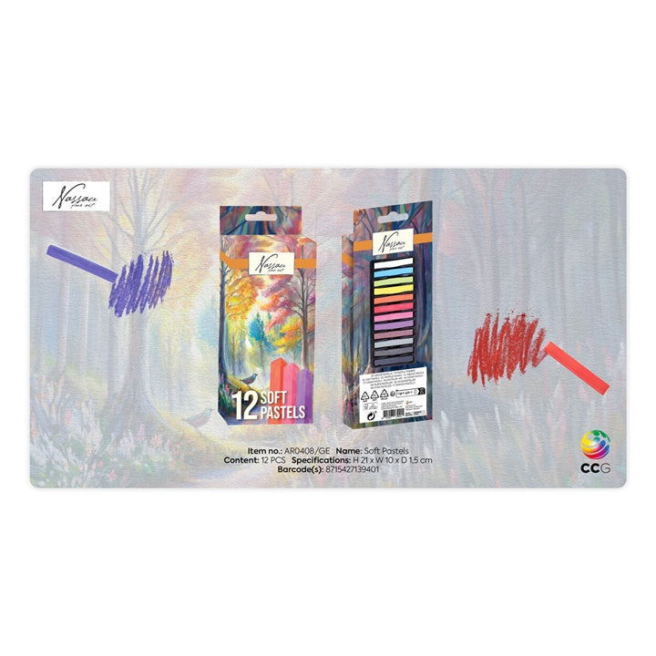 Комплет Nassau Dry Pastel 12 парчиња - 3