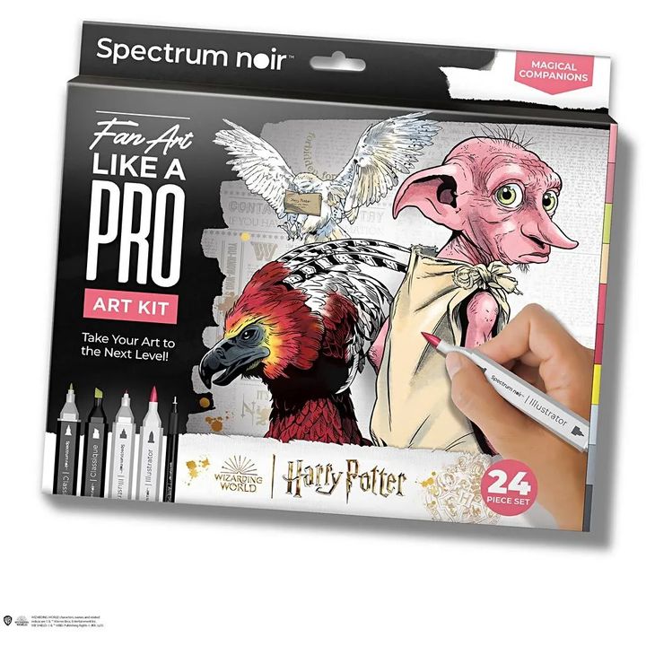 Комплет уметност за илустрација HARRY POTTER: MAGICAL COMPANIONS - 1