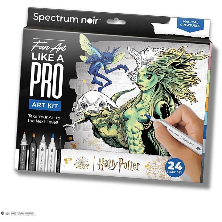 Комплет уметност за илустрација HARRY POTTER: MAGICAL CREATURES - 1