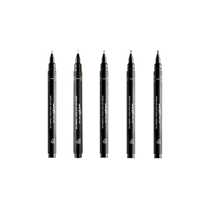 Комплет UNI PIN маркери fineliner Artist Selection 5 парчиња - 2