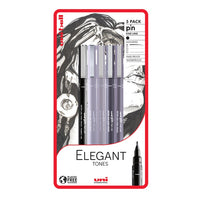 Комплет UNI PIN маркери fineliner Elegant Tones 5 парчиња - 1