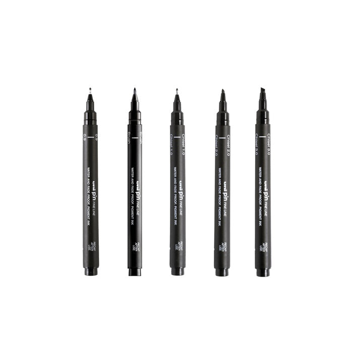 Комплет UNI PIN маркери fineliner Love Lettering 5 парчиња - 2