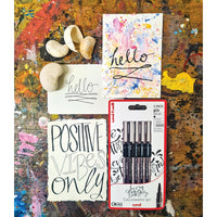 Комплет UNI PIN маркери fineliner Love Lettering 5 парчиња - 5