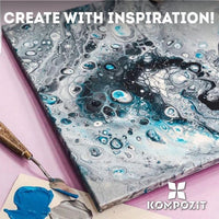 Комплет за акрилни бои ACRYL PRO CREATIVE - 7