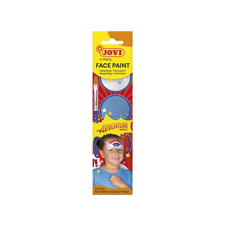 Комплет за бои за лице Adventure со додатоци 3 x 8 ml - 4
