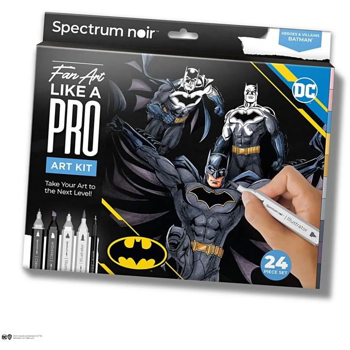 Комплет за илустрација за уметнички дела BATMAN - 1