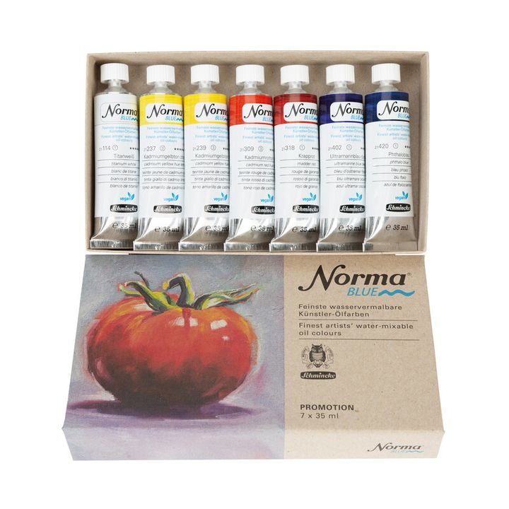 Комплет за маслени бои Schmincke Norma Blue - 3