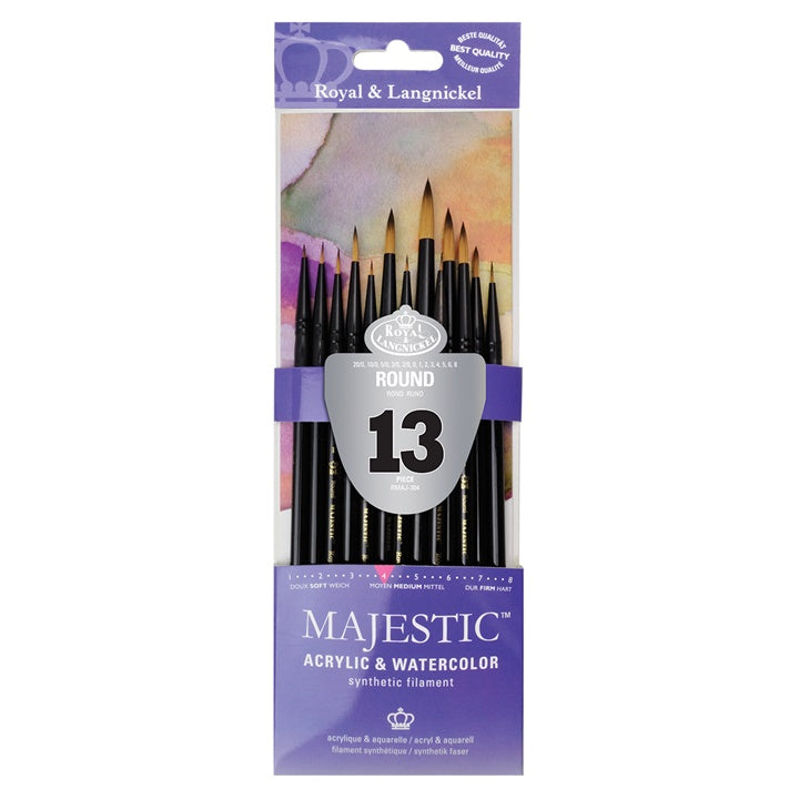Комплет за тркалезни четки Royal и Langnickel Majestic