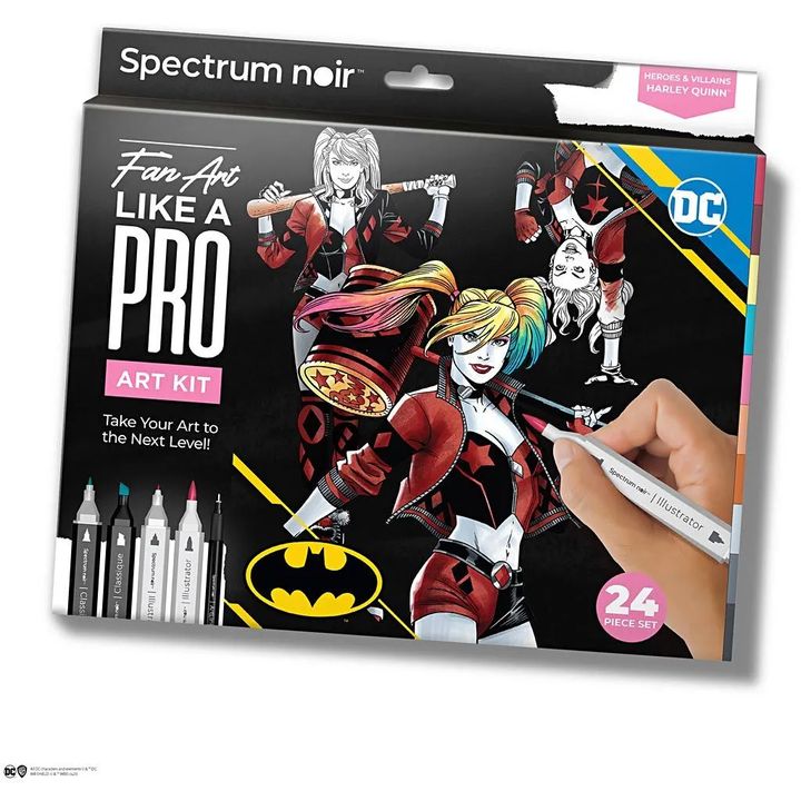 Комплет за уметност за илустрација HARLEY QUINN - 1