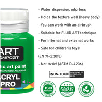 ACRYL PRO Kompozit комплет акрилни бои