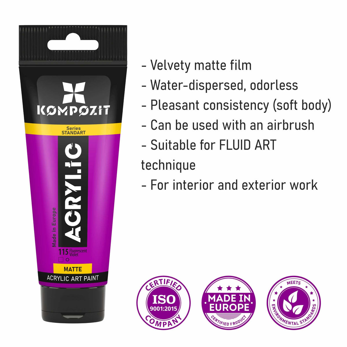 Акрилна боја STANDART Kompozit 75 ml