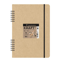 Крафт скицир блок CLAIREFONTAINE 115 g/m² A5 – A4 - 80 листови