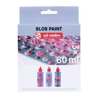 Креативен сет Art Creation Blob Paint розова големина 3 x 80 ml - 1
