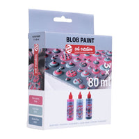 Креативен сет Art Creation Blob Paint розова големина 3 x 80 ml - 2