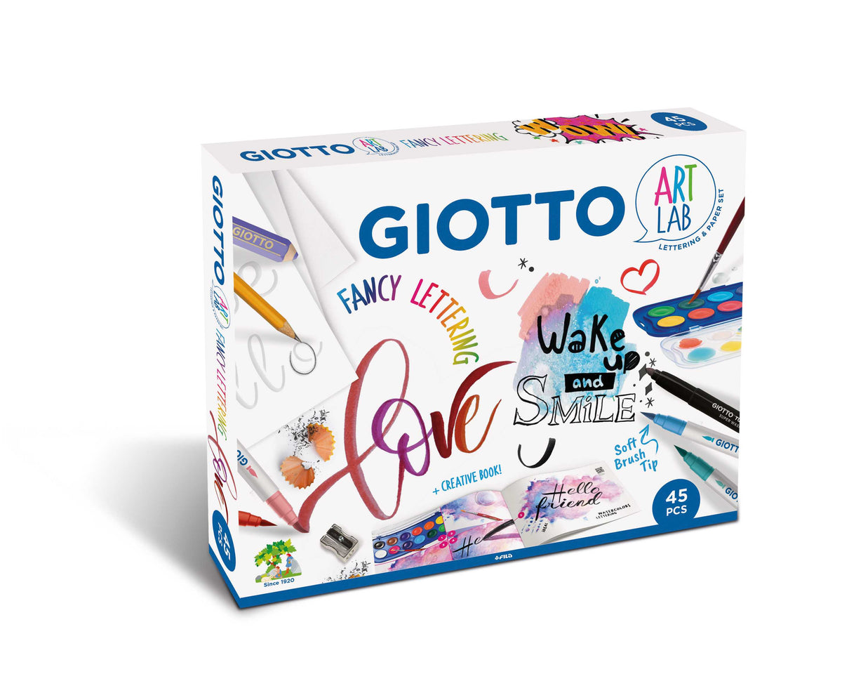 Креативен сет GIOTTO Fancy Lettering - 45 пар.