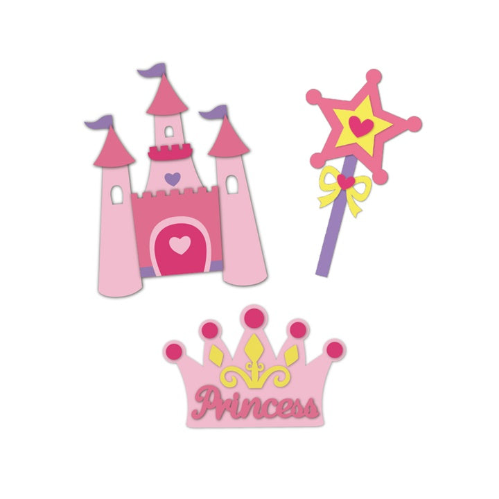 Креативен сет за деца од пена Princess - 29 делен