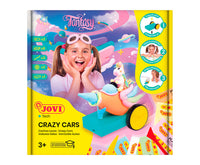Креативен сет за моделирање JOVI Tech Crazy Cars Фантазија 14 пар.