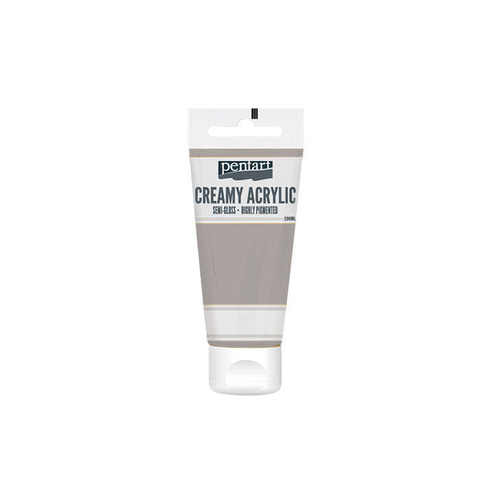 Кремаста полу - сјајна акрилна боја Pentart 200 ml - 24