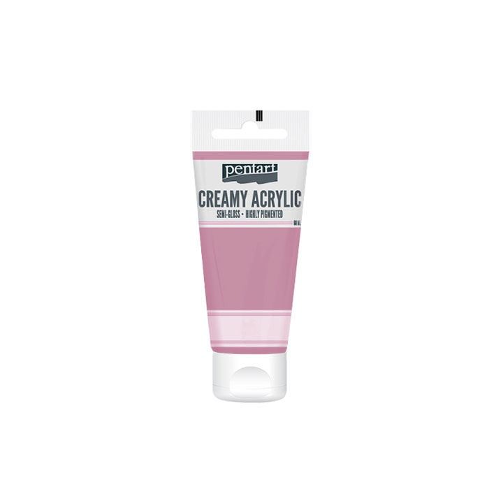 Кремаста полу - сјајна акрилна боја Pentart 60 ml — слика 26