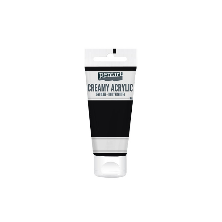 Кремаста полу - сјајна акрилна боја Pentart 60 ml - 13
