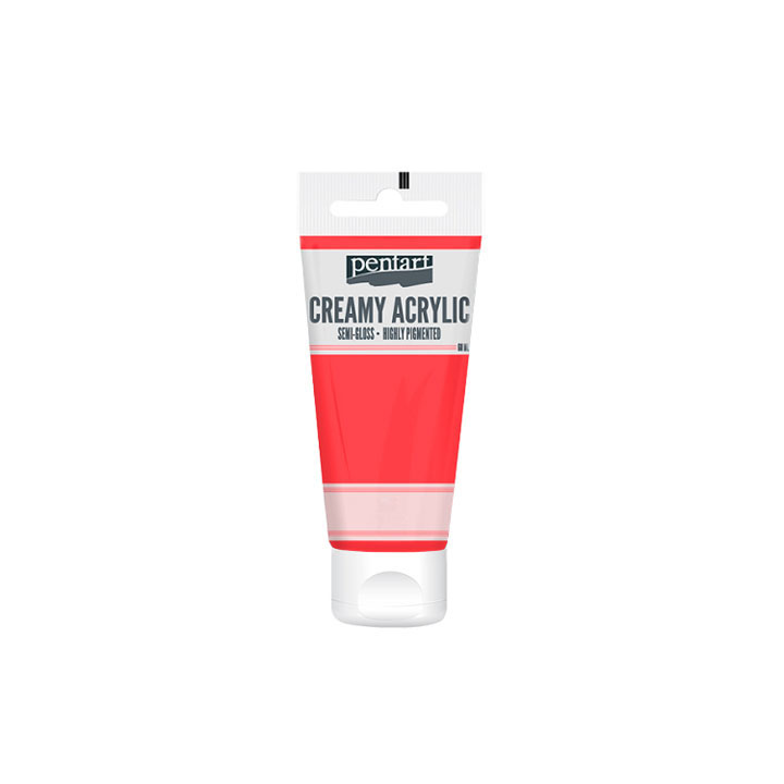 Кремаста полу - сјајна акрилна боја Pentart 60 ml - 11