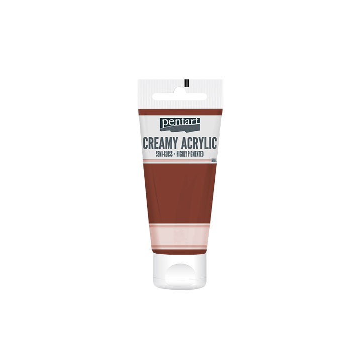 Кремаста полу - сјајна акрилна боја Pentart 60 ml - 4