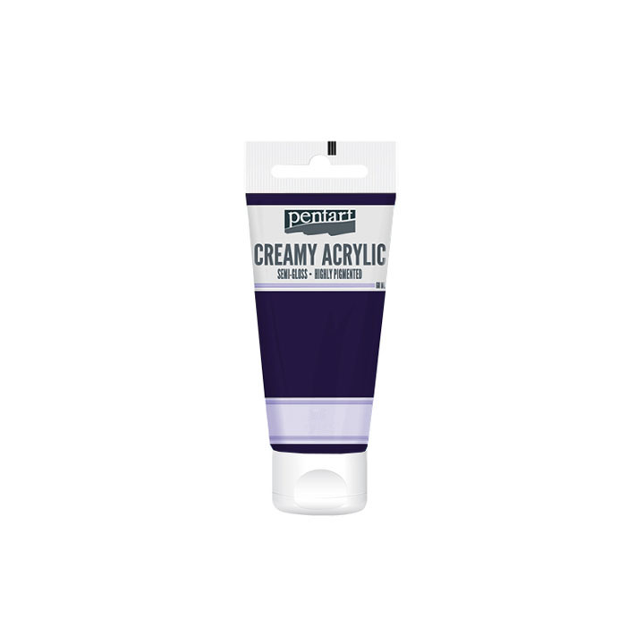 Кремаста полу - сјајна акрилна боја Pentart 60 ml - 20