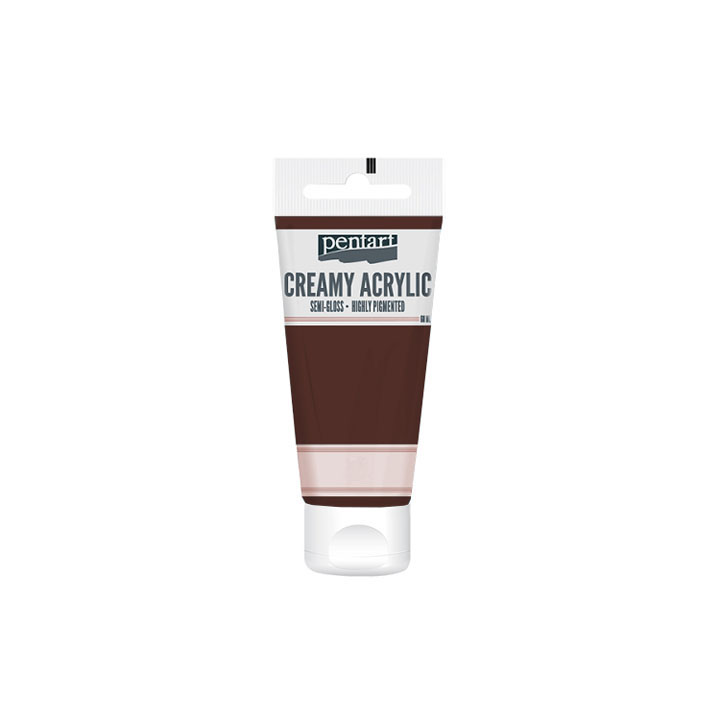 Кремаста полу - сјајна акрилна боја Pentart 60 ml - 5