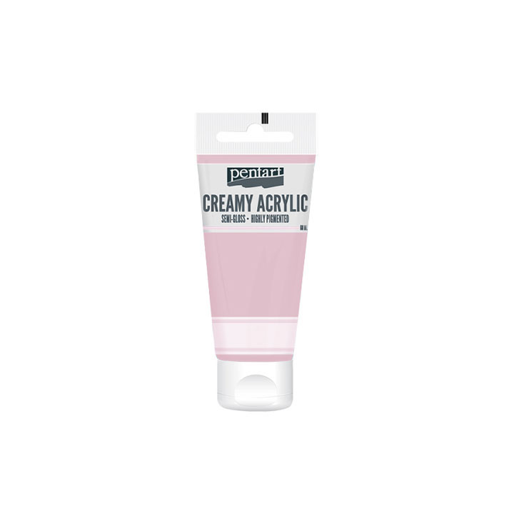 Кремаста полу - сјајна акрилна боја Pentart 60 ml - 25