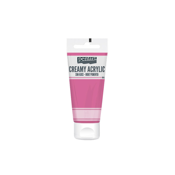 Кремаста полу - сјајна акрилна боја Pentart 60 ml — слика 27