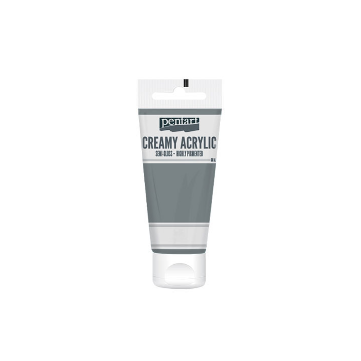 Кремаста полу - сјајна акрилна боја Pentart 60 ml - 19