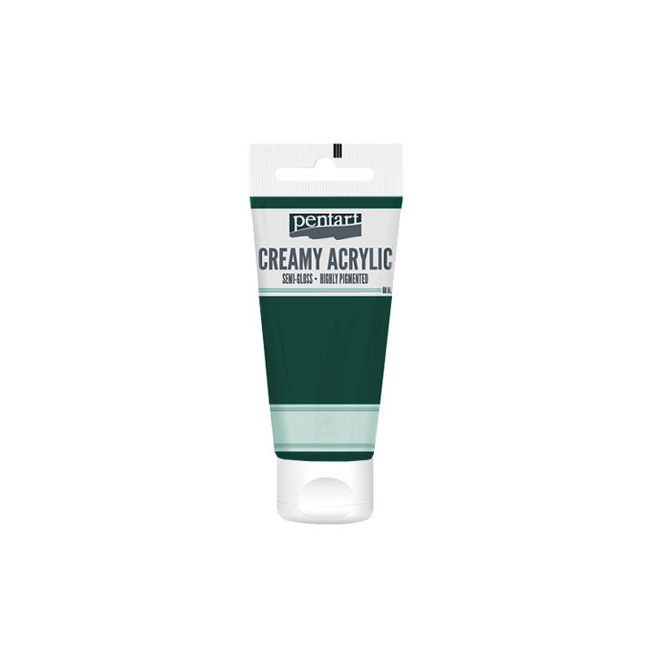 Кремаста полу - сјајна акрилна боја Pentart 60 ml - 7