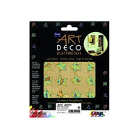 KREUL златни украсни фолија ѕвезди 140 x 140 mm 6 парчиња