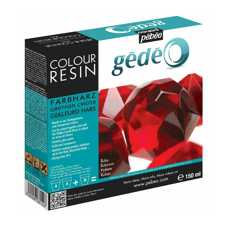 Кристална смола во боја Pebeo Gedeo 150 ml - 1