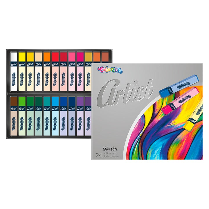 Квадратни суви пастели Colorino Artist 24 ЕЕЗ - 1