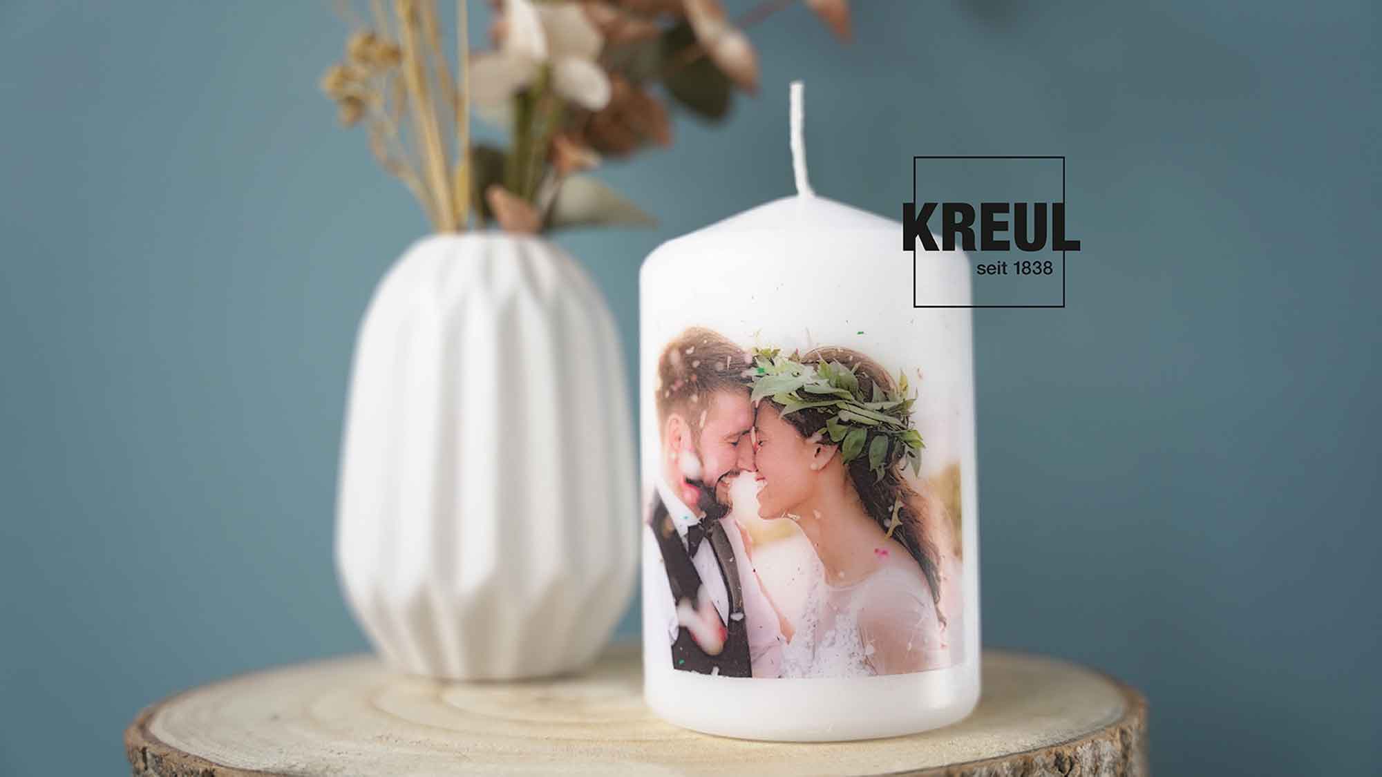 Лак за свеќи за тенџере за пренос на фотографии KREUL - 3