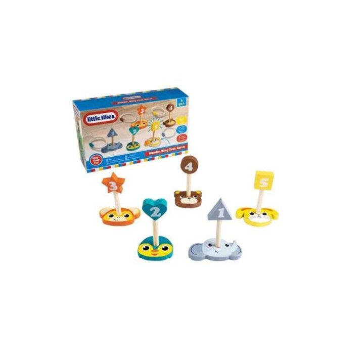 LITTLE TIKES дрвена игра на фрлање прстени - 2