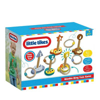 LITTLE TIKES дрвена игра на фрлање прстени - 1