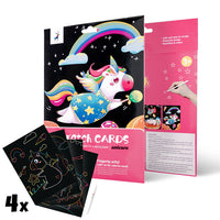 Магични слики за гребење за деца - Unicorn - 4 kom