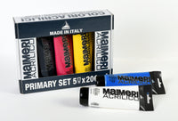 Maimeri Acrilico сет акрилни бои Primary 200 ml