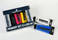 Maimeri Acrilico сет акрилни бои Primary 200 ml