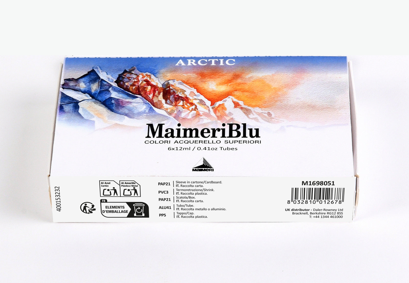 Сет акварелни бои MAIMERI Maimeri Blu