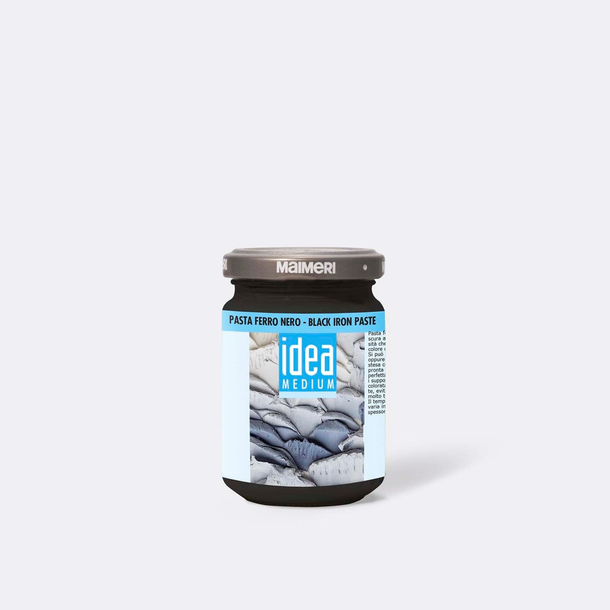 Maimeri акрилна црна паста Black Iron Paste 125 ml