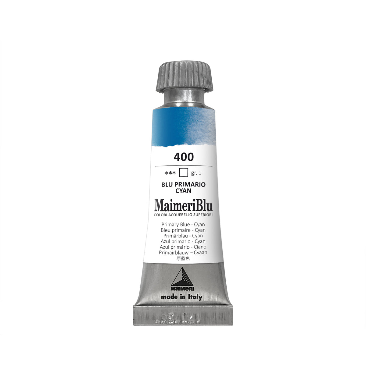 Професионална акварел боја MAIMERI Maimeri Blu 12 ml – Примарна сина цијан