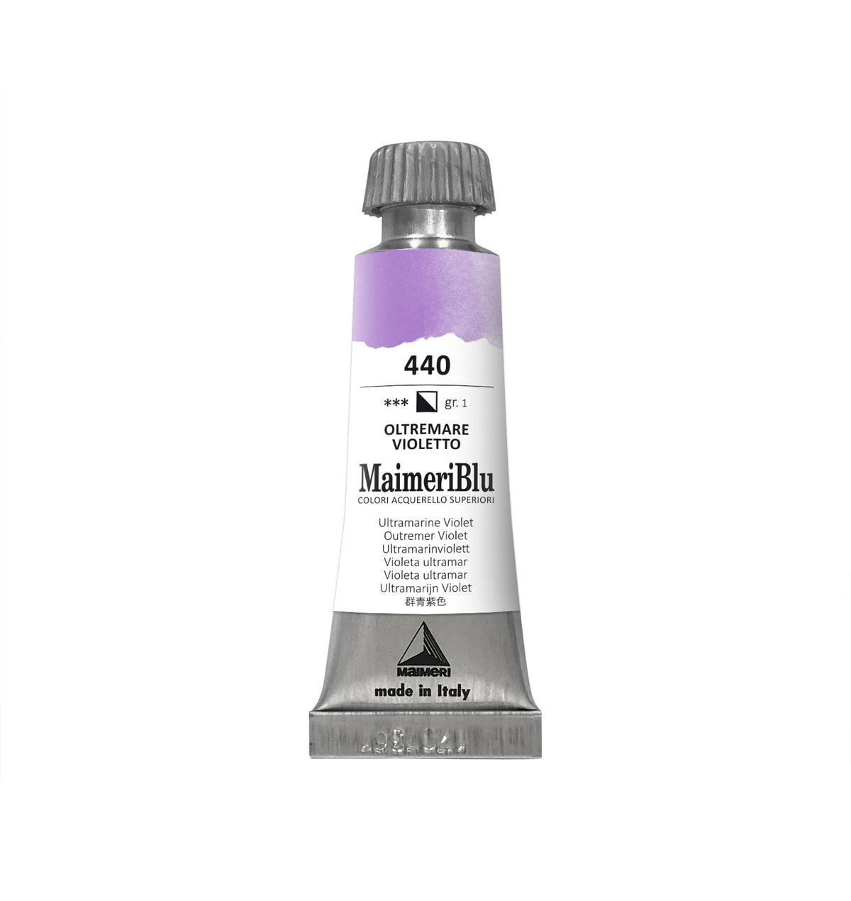 Професионална акварел боја MAIMERI Maimeri Blu 12 ml – Ултрамарин виолетова