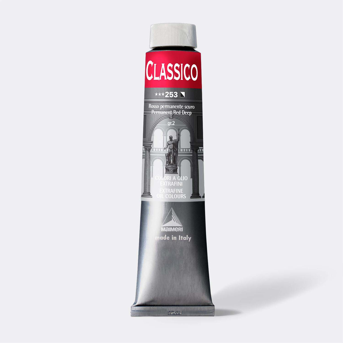 Фина маслена боја Maimeri Classico 200 ml – Перманент црвена темна