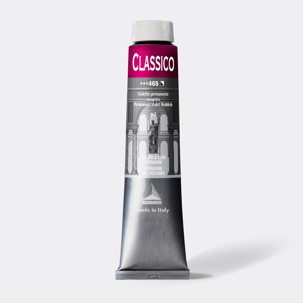Фина маслена боја Maimeri Classico 200 ml – Перманент виолетова црвеникава