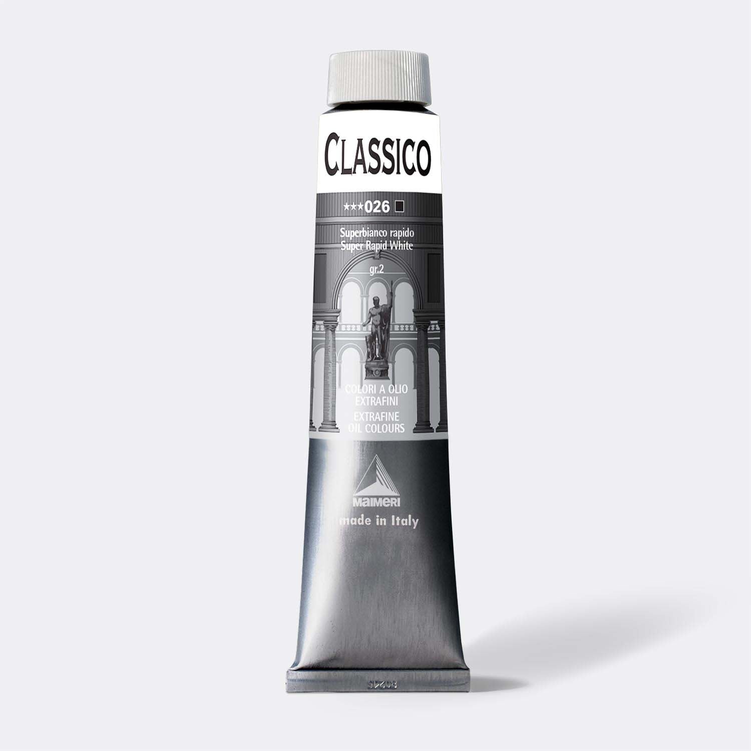Фина маслена боја Maimeri Classico 200 ml – Супер рапид бела