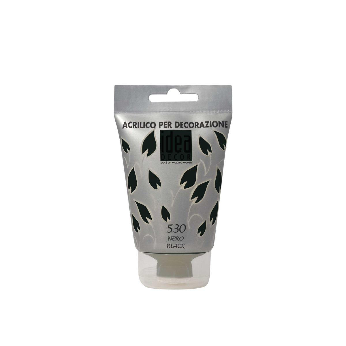 Декоративни акрилни бои MAIMERI Idea Decor 110 ml – Црна