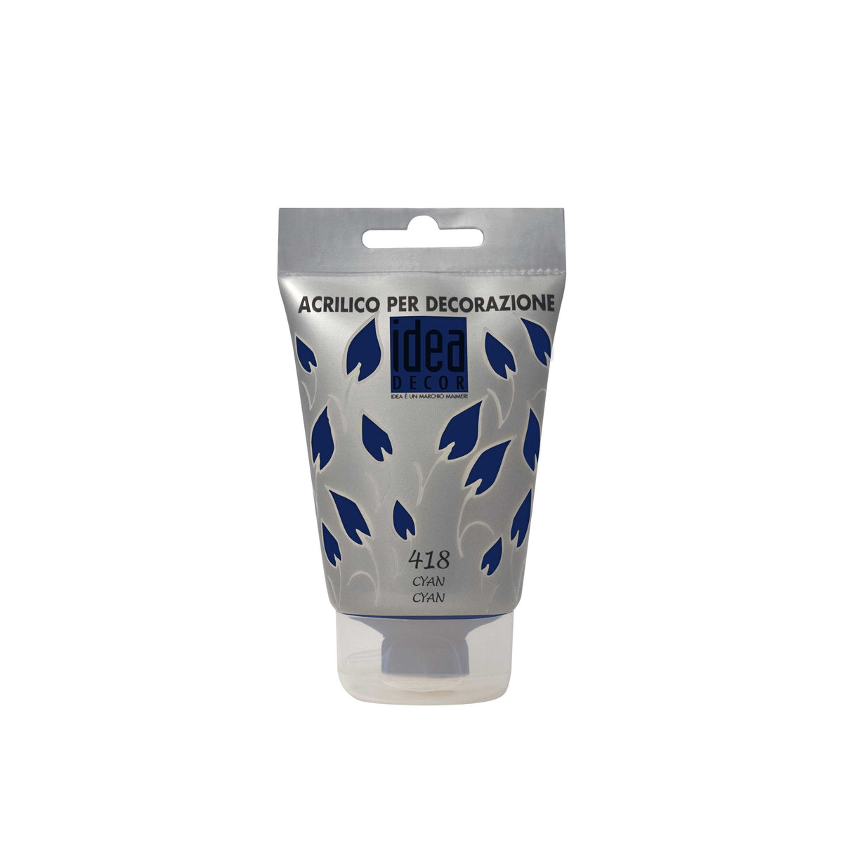 Декоративни акрилни бои MAIMERI Idea Decor 110 ml – Цијан